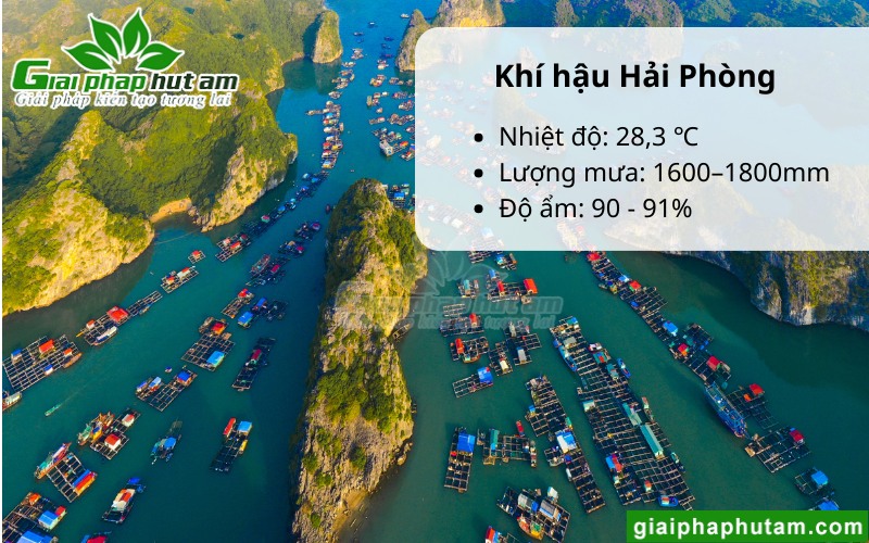 khí hậu hải phòng