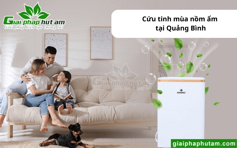 giải quyết vấn đề nồm ẩm với Máy Hút Ẩm Tại Quảng Bình