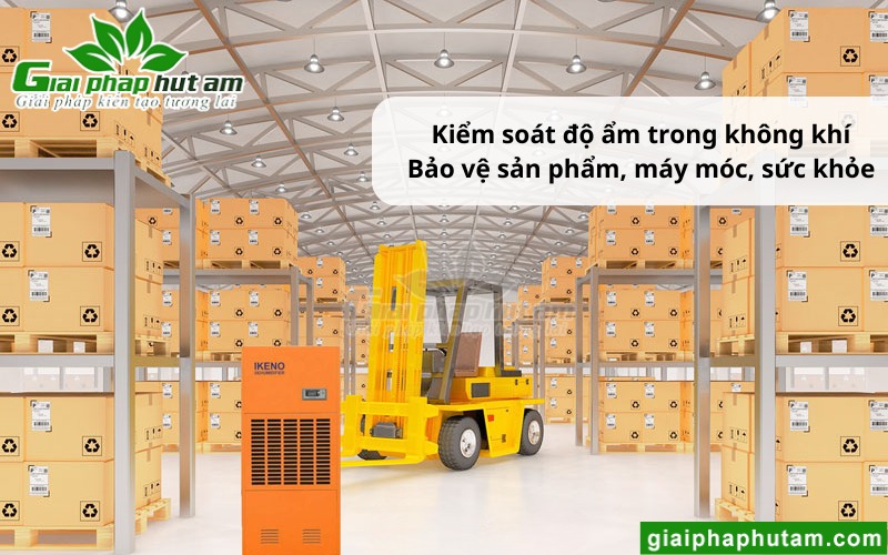 Máy Hút Ẩm Tại Quảng Bình trong công nghiệp