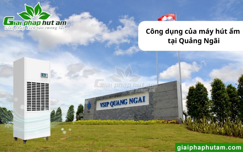 Máy hút ẩm tại Quảng Ngãi trong công nghiệp