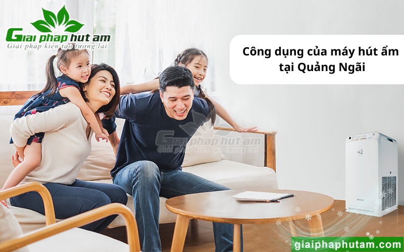 Máy hút ẩm tại Quảng Ngãi trong gia đình