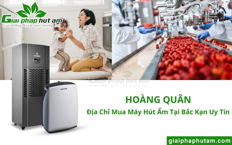 địa chỉ mua Máy Hút Ẩm Tại Bắc Kạn - Hoàng Quân