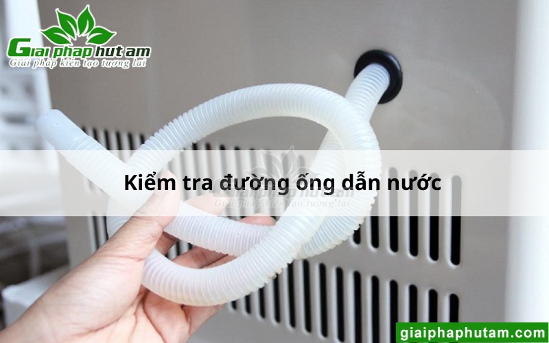 kiểm tra đường ống nước của Hút Ẩm Tại Bắc Ninh