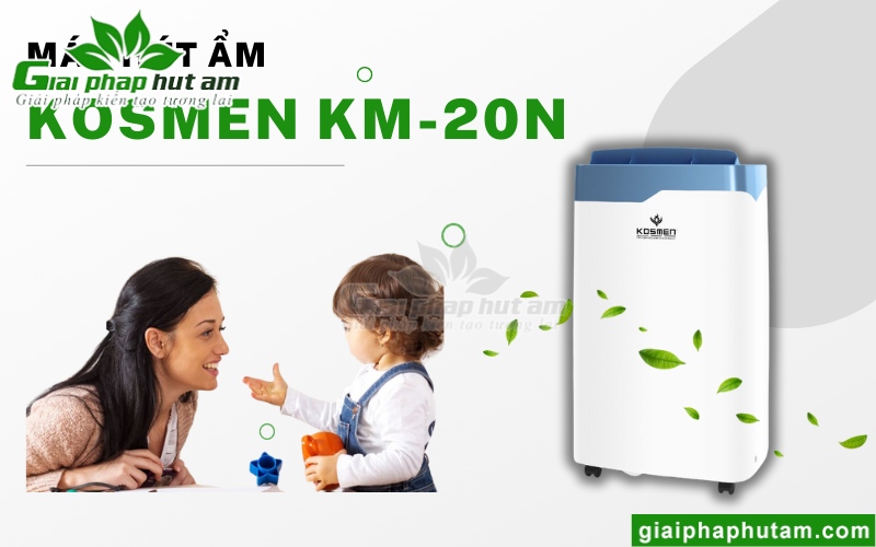 Hút Ẩm Tại Bắc Ninh Kosmen KM-20N