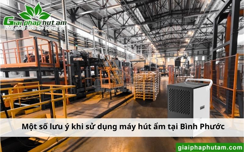 lưu ý khi sử dụng Máy Hút Ẩm Tại Bình Phước