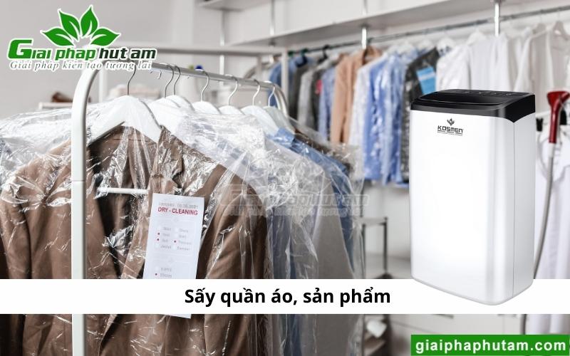 Máy Hút Ẩm Tại Nam Định có tính năng sấy quần áo