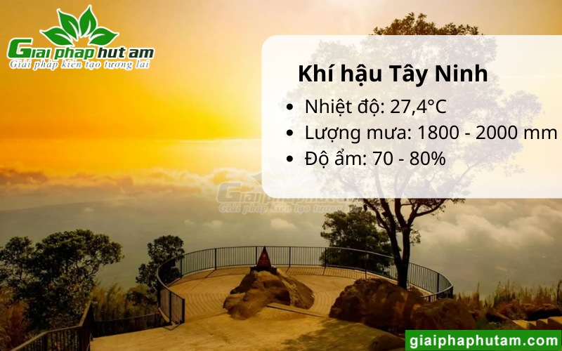 đặc điểm khí hậu Tây NInh