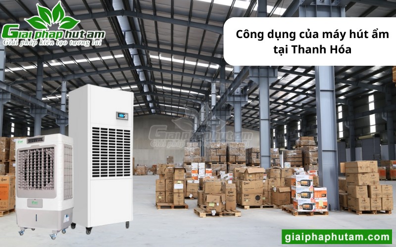 ứng dụng của máy hút ẩm tại Thanh Hóa trong công nghiệp