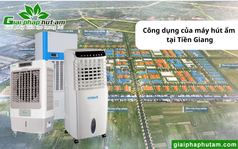 ứng dụng của máy hút ẩm tại Tiền Giang trong công nghiệp