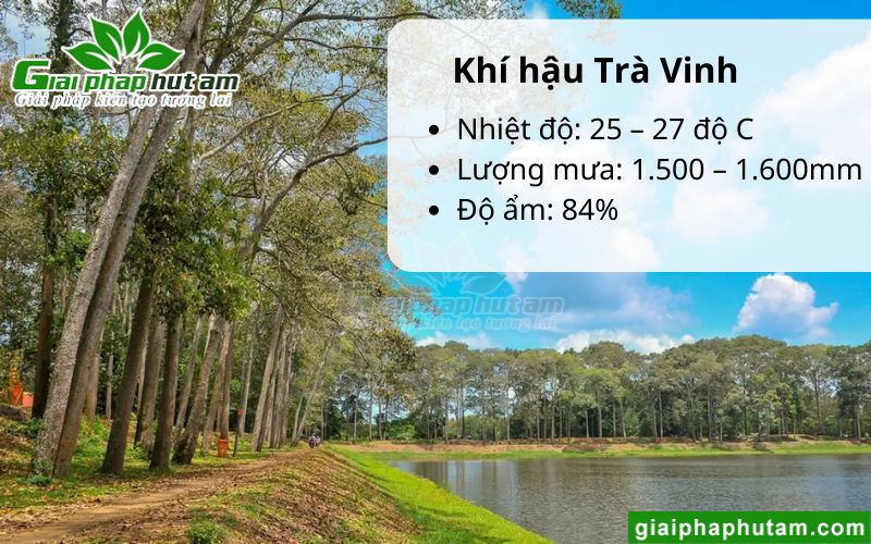 đặc điểm khí hậu tại Trà Vinh