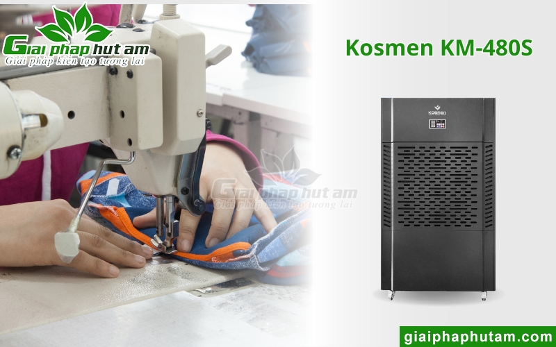 Máy Hút Ẩm Trong May Mặc Kosmen KM-480S