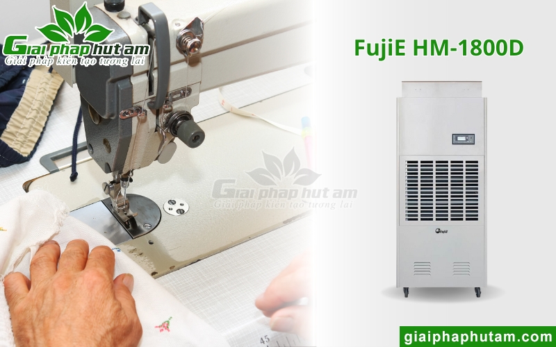 Máy Hút Ẩm Trong May Mặc FujiE HM-1800D