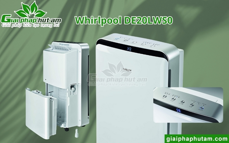 Máy hút ẩm Whirlpool 20L DE20LWSO