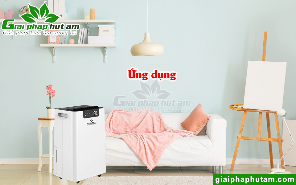 Ứng dụng của máy hút ẩm và máy tạo ẩm