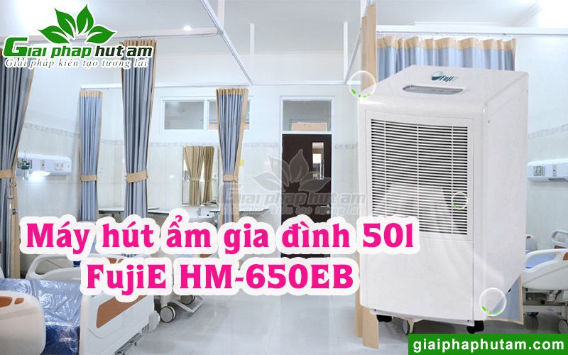 Máy hút ẩm gia đình 50l FujiE HM-650EB