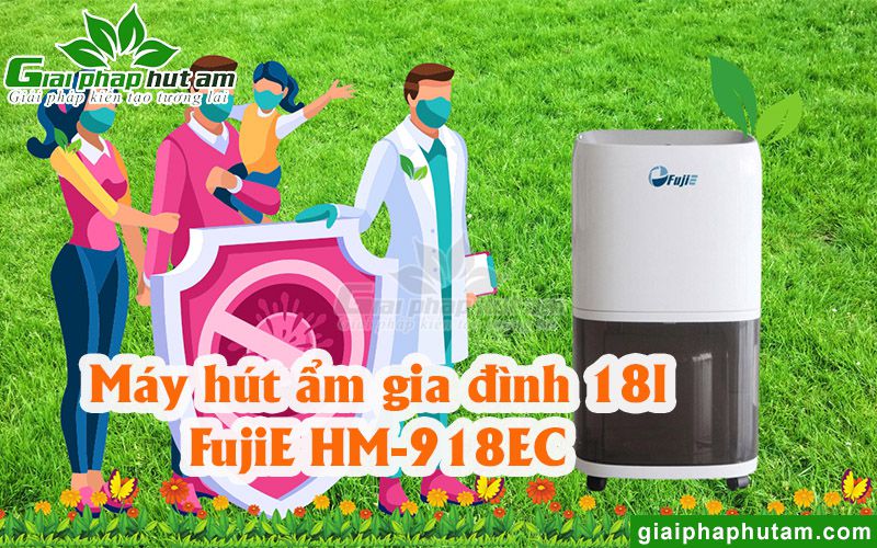 Máy hút ẩm không khí FujiE HM-918EC