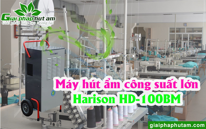Máy hút ẩm công nghiệp 100l Harison HD-100BM