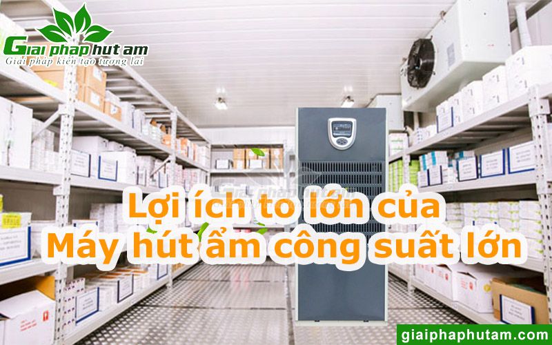 Lợi ích tuyệt vời mà chiếc máy hút ẩm công nghiệp 192l
