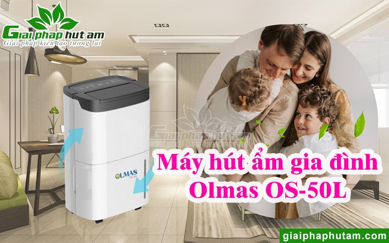 Máy hút ẩm dân dụng Olmas OS-50L
