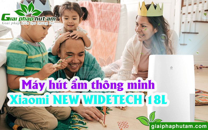 Máy hút ẩm thông minh Xiaomi NEW WIDETECH 18L