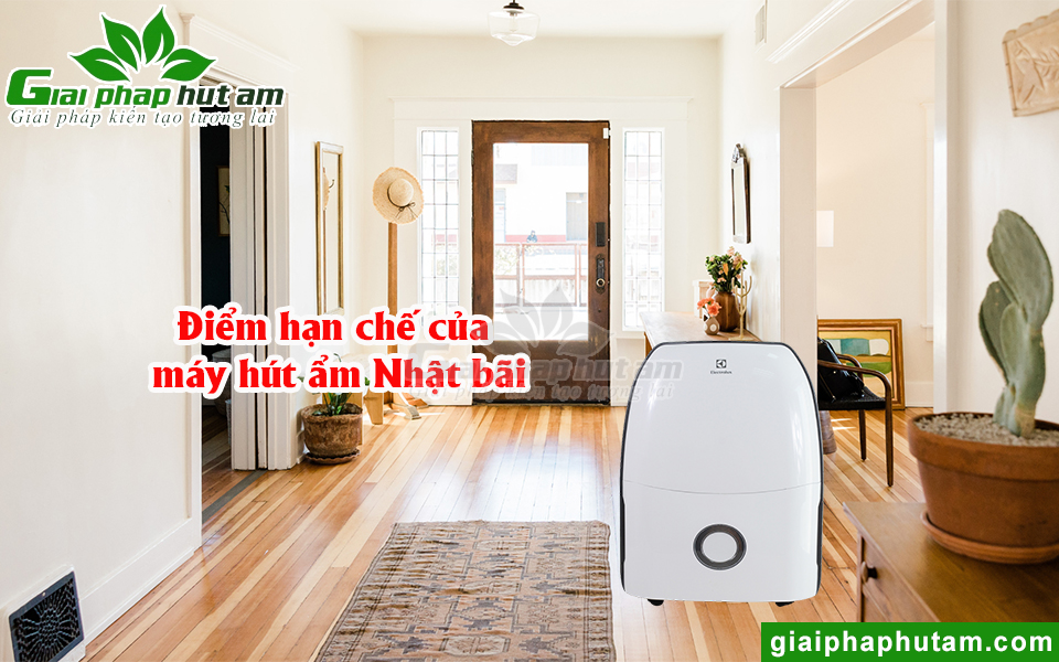 Điểm hạn chế của máy hút ẩm Nhật bãi