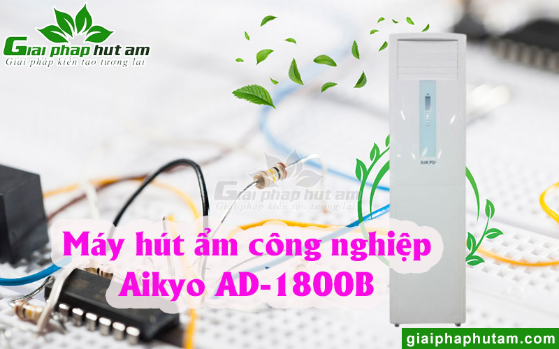 Máy hút ẩm công nghiệp 180l giá rẻ Aikyo AD-1800B