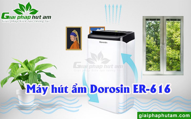 Máy hút ẩm gia đình 16l Dorosin ER-616