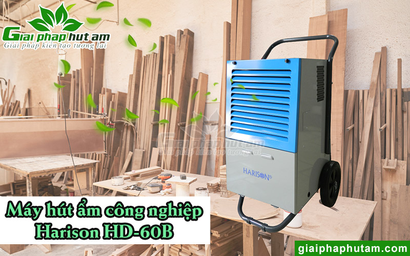 Máy hút ẩm công nghiệp phòng 70m2 Harison HD-60B