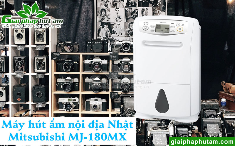 Máy hút ẩm gia đình nội địa Nhật Mitsubishi MJ-180MX