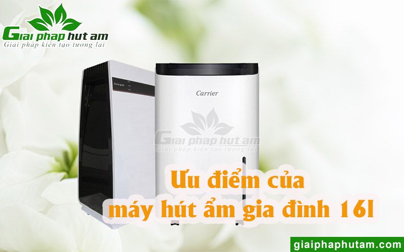 Ưu điểm nổi bật của máy hút ẩm gia đình 16l