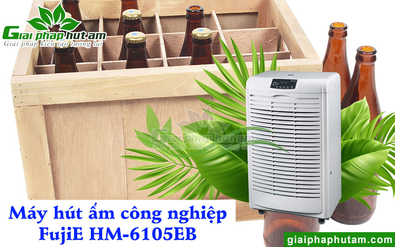 Máy hút ẩm công nghiệp phòng 90m2 FujiE HM-6105EB