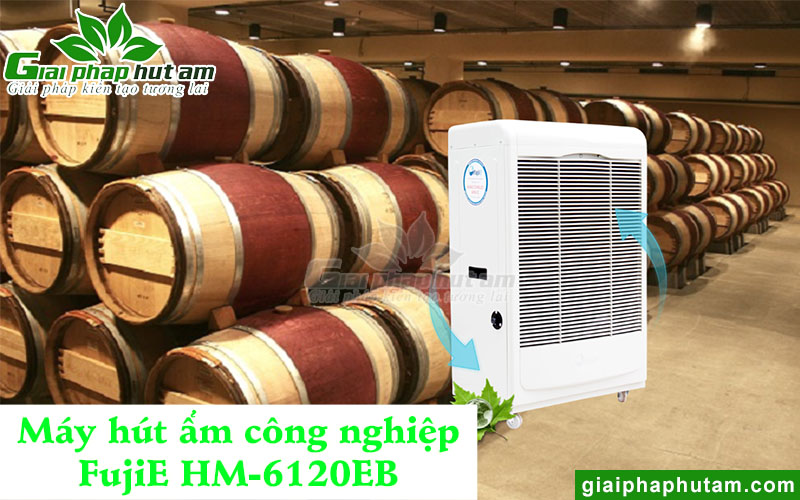 Máy hút ẩm công nghiệp FujiE HM-6120EB 120l/ngày