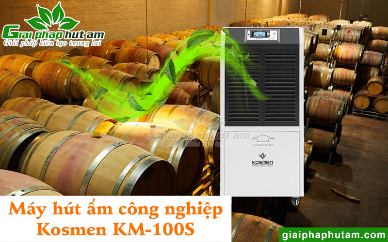 Máy hút ẩm không khí Kosmen KM-100S