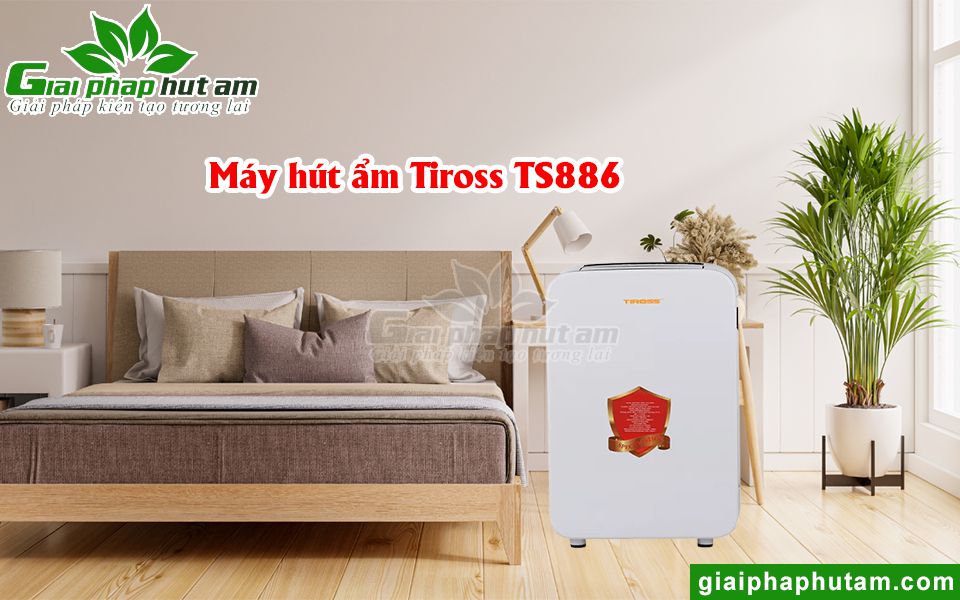 Máy hút ẩm phòng ngủ Tiross TS886