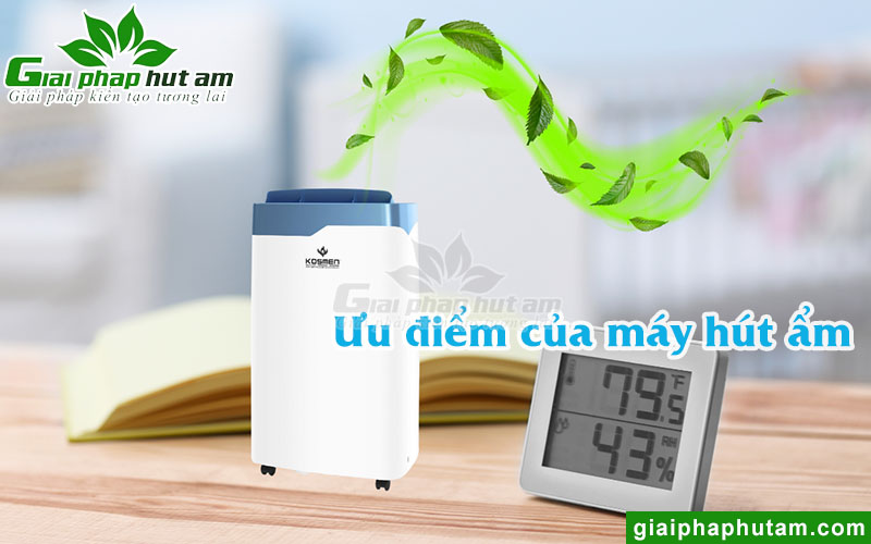 Ưu điểm máy hút ẩm mang đến cho người dùng