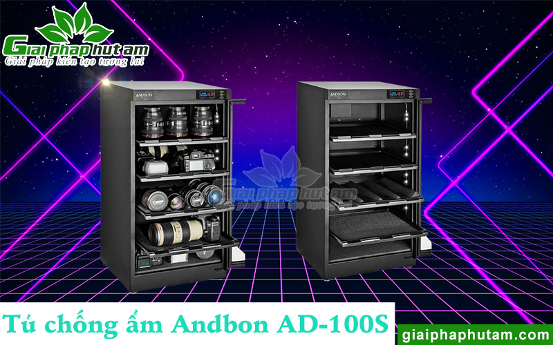 Tủ chống ẩm cho máy ảnh Andbon AD-100S