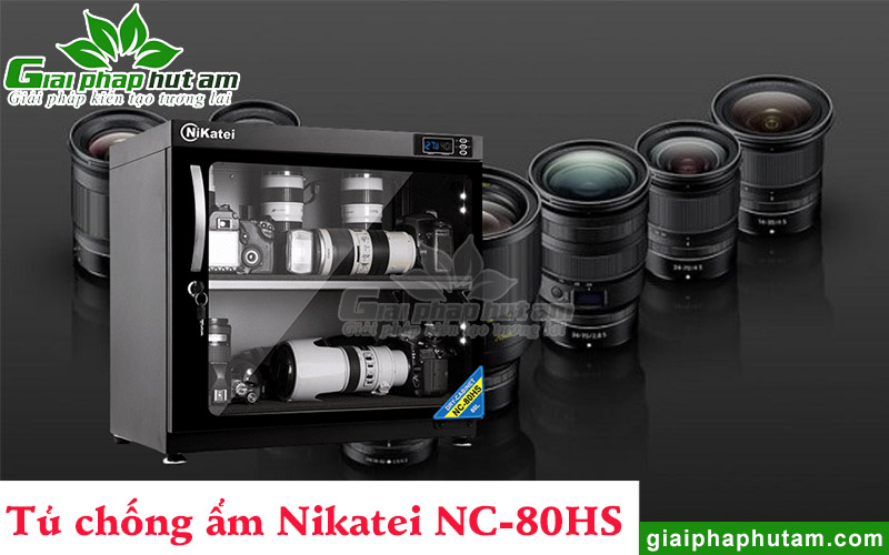 Tủ chống ẩm 80l Nikatei NC-80HS