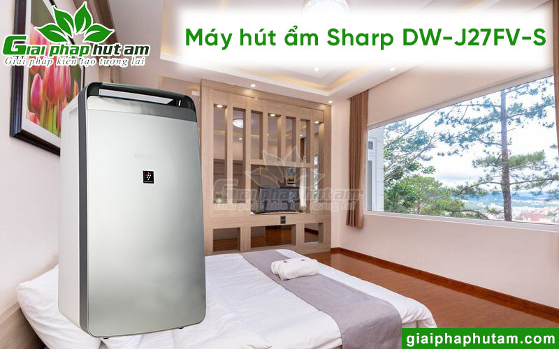 Máy hút ẩm Sharp DW-J27FV-S