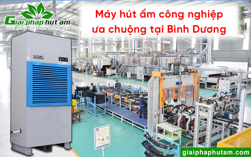 Máy hút ẩm công nghiệp được ưa chuộng trong các nhà máy xí nghiệp Bình Dương