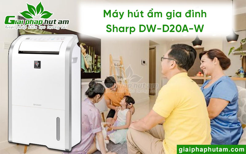 Máy hút ẩm Sharp DW-D20A-W