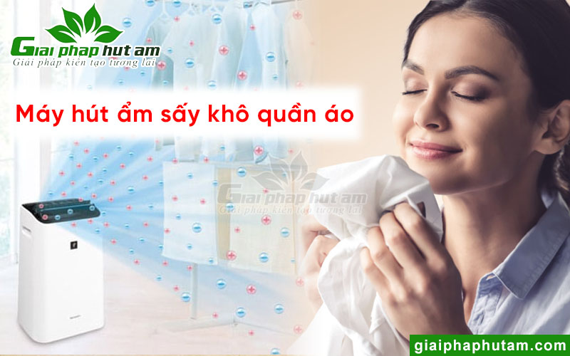 Trang bị máy hút ẩm giúp quần áo nhanh khô hơn