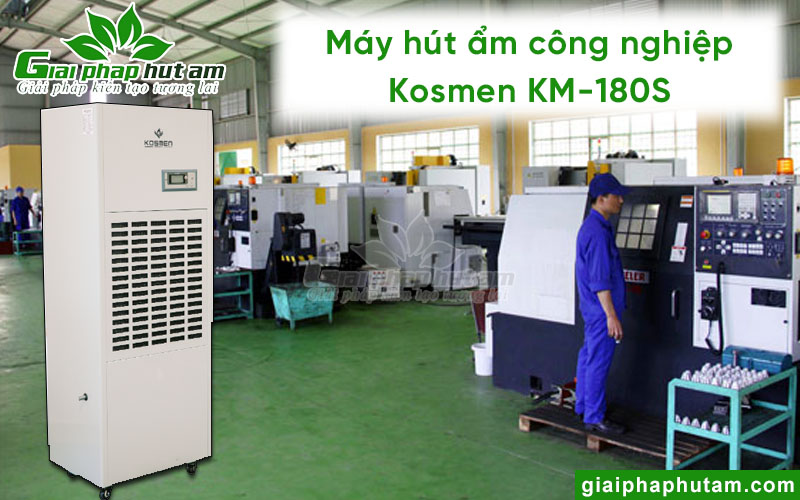 Máy hút ẩm công suất lớn Kosmen KM-180S