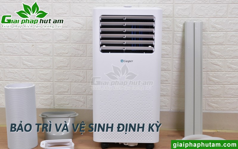 Bảo trì và vệ sinh định kỳ máy lạnh di động inverter