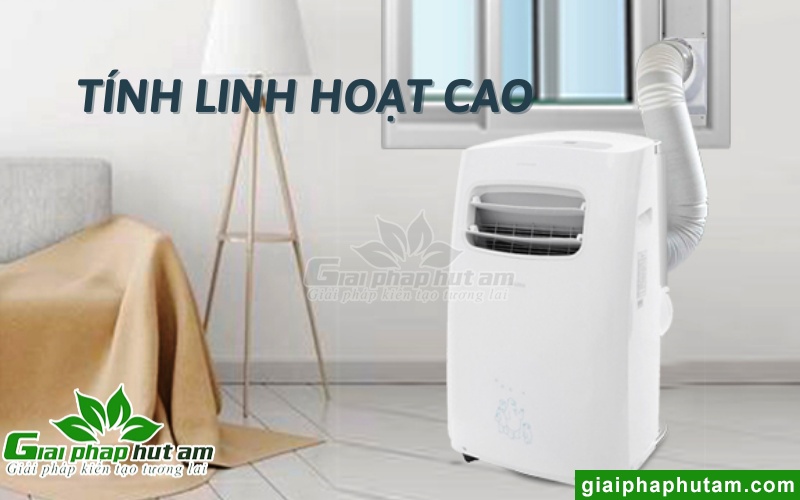 Máy lạnh di động có tính linh hoạt cao