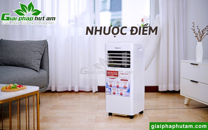 Nhược điểm của máy lạnh không cục nóng