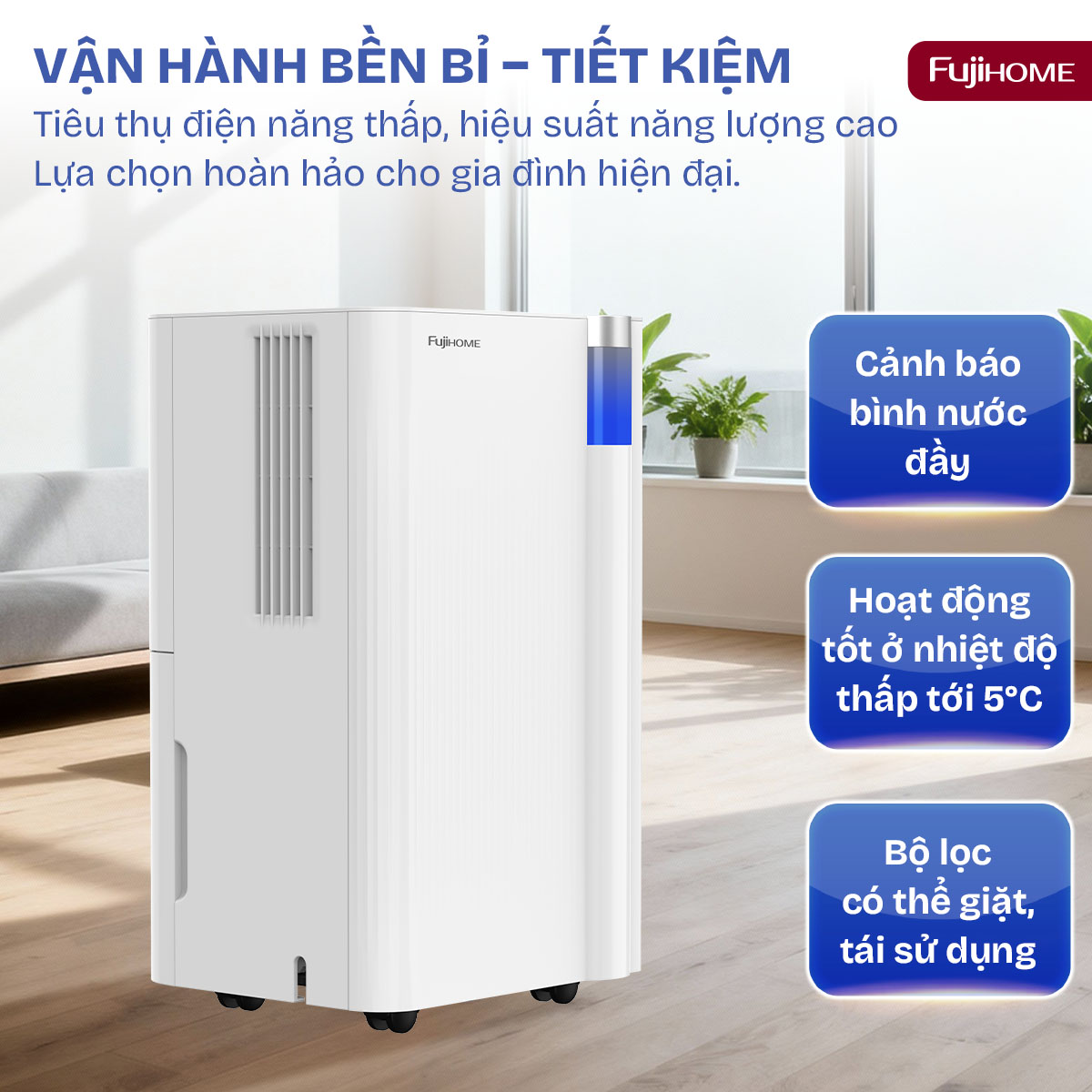 video review Máy Hút Ẩm Dân Dụng Fujihome DH10NEW